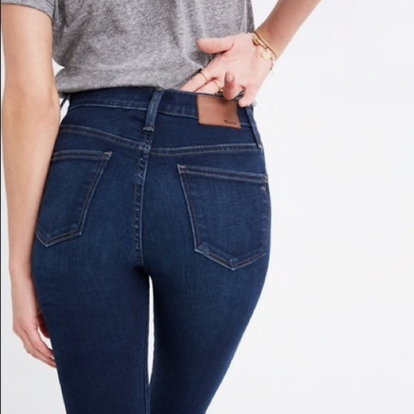 Madewell 10” high riser skinny skinny jeans - Picture 3 of 8